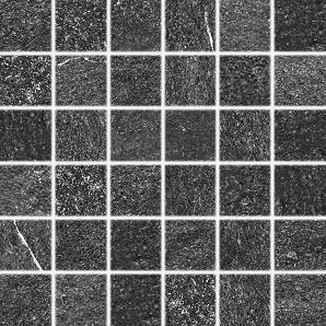 QUARZIT Mozaika 5x5 černá DDM06739